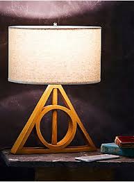 Harry Potter Deathly Hallows Table Lamp Boxlunch Exclusive Harry Potter Deathly Hallows Harry Potter Decor Harry Potter Room