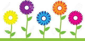 A glimpse of a beautiful butterfly or many beautiful butterflies in a garden filled with many colorful flowers is a sight to make you feel good. Colorful Flowers Royalty Free Cliparts Vectors And Stock Illustration Image 8235148