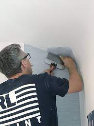 Rambling Renovators Paste The Wall Wallpaper Tips In 2021 Wall Wallpaper Wallpapering Tips Blue Grasscloth