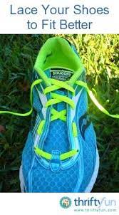 Do You Have Wide Feet Or A Bunion On Your Toe Or Just Bad Feet Well This Picture Here Will Give You An Illustration For How To Lace Up Your Sh