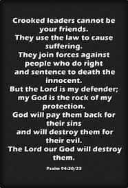 It beautifully says that we must not let other people look down on us, because we are born in the world with total purity, faith, love, and conduct from god. Bible Verses On The Wicked