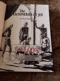 MACHINERIES OF JOY Bradbury 200 COPY SIGNED/LIMITED/SLIPCASED HC ED fine