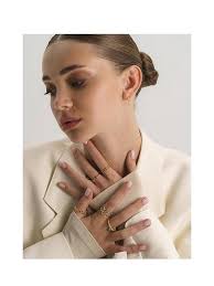 Elk & Bloom 18K Gold Plated Knot Ring