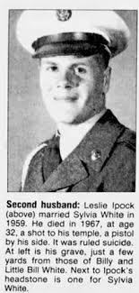 Sylvia White was convicted in two deaths and is suspected of another. In  1992, she hired two men to kill her husband for life insurance money. When  one expressed reluctance, White said "