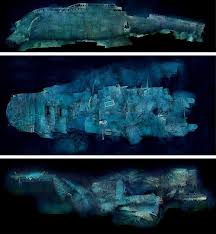 Titanic Wreck Bow And Stern As They Sit Today On The Bottom Of The Atlantic Ocean Titanic Titanic Wreck Titanic Ship