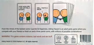 Maybe you would like to learn more about one of these? Joking Hazard Card Game Monopolis Toko Board Games