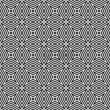 Black And White Illusion Pattern Optical Illusion Trapezoid Pattern Background With Monochrome Interlaced Background Patterns Optical Illusions Monochrome Pattern