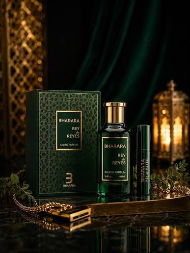 ✨ BHARARA REY DE REYES ✨ 🌿 Notas principales: • Bergamota fresca • Cardamomo especiado • Lavanda aromática • Nuez moscada • Pachulí elegante • Sándalo cremoso • Ambroxan sensual 👑 Un aroma sofistica