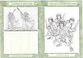 Free printable coloring pages for a variety of themes that you can print out and color. Tolkien Boardgames Lotr Activity Game Pk