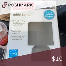 Sunbeam Black Table Lamp Sunbeam Black Table Lamp Led Bulb Included Sunbeam Other In 2020 Black Table Lamps Table Lamp Lamp