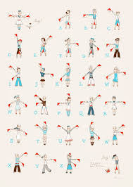 Abc Chart Cute Drawings Illustration Alphabet