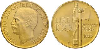 Numisbids Nomisma Spa Auction 50 Lot 414 Vittorio Emanuele Iii 1900 1946 100 Lire 1923 Asse Spostato Di 15 Moedas Moedas Antigas