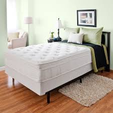Zinus Night Therapy Icoil 13 Euro Boxtop Spring Queen Mattress And Bi Fold Box Spring Set Sam S Club Bed Frame Sets Mattress Springs Mattress