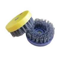 4 inch 110mm Circular Round Stone Abrasive Silicon Carbide Antique Brush  For Marble Granite Concrete Surface Polishing - AliExpress 1420