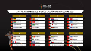 Egypt's handball team faces spain at 06:30 p.m. Egypt 2021 Draw Full Results