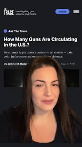 We’ve heard for years that there are more guns in the U.S. than people, but  a precise accounting remains elusive. Federal legislation that would track  gun sales or establish a nationwide handgun ...