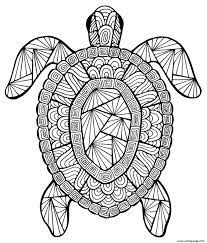 Printable ninja turtles coloring pages are a fun way for kids of all ages to develop creativity, focus, motor skills and color recognition. Advanced Turtle Coloring Sheet