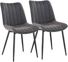 The skyline crate arm chair is the perfect complement to any seating arrangement. Set Of 2 Velvet Kitchen Chairs Model Hanno Woltu Eu