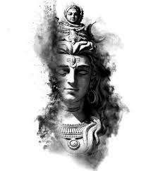 1080p Lord Shiva Black And White Hd Wallpaper