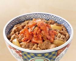 吉野家 キムチ牛丼の画像