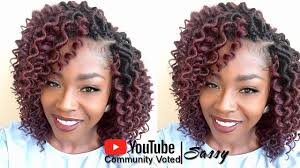 Next, we have another curly faux loc idea. How To Crochet Freetress Curly Faux Loc Bob Mix Renewedmix Youtube