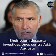 La presidenta Claudia Sheinbaum Pardo señaló que no existen investigaciones  contra Adán Augusto y encargó al #GabineteDeSeguridad exponer el caso de su  exsecretario de Seguridad 😱😱😱