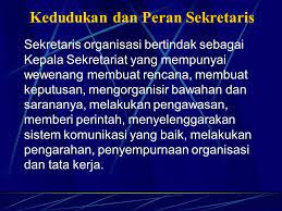 Gelar ini merujuk kepada sebuah pekerja kantor yang tugasnya ialah. Arti Sekretaris Dan Kesekretariatan Ppt Download