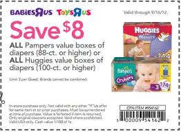 Babies R Us 8 Off Diapers Printable Coupon Printable Coupons Babies R Us Coupons