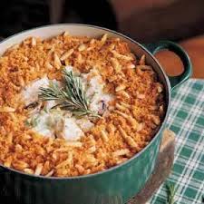 In a large bowl, combine cooked chicken, almonds, water chestnuts, pimentos, celery, lemon juice, mayonnaise, cheddar cheese, cream of chicken soup, salt, and pepper. Hot Chicken Salad Recipe How To Make It Taste Of Home