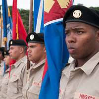 A Paratrooper from 1st Battalion, 505th Parachute Infantry