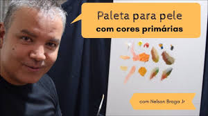 Paleta para Pele com Cores Primárias