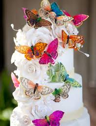 Drape your entire venue in light coloured tulle, and then add in the butterflies. Top 5 Butterfly Wedding Invitations And Wedding Cakes Elegantweddinginvites Com Blog