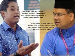 Rembau mp khairy jamaluddin has taken umno supreme council member lokman noor adam to task on twitter. Buletin Tv3 V Tvittere Panas Di Laman Sosial Twitter Hari Ini Apabila Ahli Majlis Kerja Tertinggi Mkt Umno Datuk Lokman Noor Adam Ditempelak Ahli Parlimen Rembau Khairy Jamaluddin Abu Bakar Https T Co Bwiaxukzsr