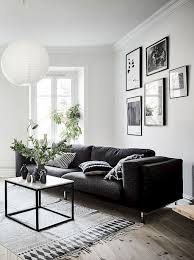 Cool 32 Elegant Living Room With Black And White Color Combination That Will Enhance The Beaut White Living Room Decor Gray Living Room Design Living Room Grey