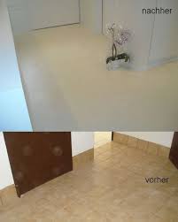 Alter Fliesenboden Mit Fugenloser Designspachtelung Neu Gestaltet Fliesenboden Fugenloser Fussboden Fliesen