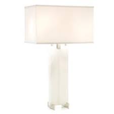 Here the lamp shade is roughly 1/3 of the lamp height and 2x the width. Designer Table Lamps Modern White Lamp Collection Kathy Kuo Home
