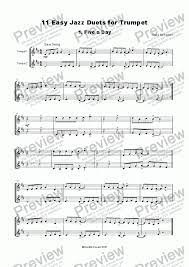 Top quality, printable trumpet sheet music to download instantly. 11 Easy Jazz Duets For Trumpet Download Sheet Music Pdf File