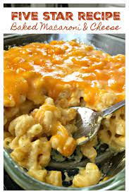 Baked Macaroni Cheese Five Star Recipe Baked Macaroni Cheese Best Mac N Cheese Recipe Recipes