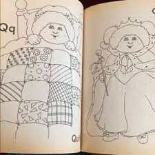Make a fun coloring book out of family photos wi. Cabbage Patch Kids Other Cabbage Patch Kids Coloring Books Poshmark