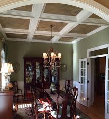 Amazing Marbled Coffered Ceiling Creativepaintinganddesign Houzz Com With Images Coffered Ceiling