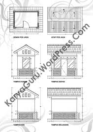 Profesor gerobak & furniture pusat pembuatan dan jual gerobak usaha murahdalam kesempatan ini kami akan berbagi artikel tentang gambar dan desain gerobak karya kami yang paling laris selama kami menjadi vendor pembuatan gerobak terpercaya. Tutorial Autocad 2d Dan 3d Pos Jaga Bagian 1 Denah Karyaguru Center