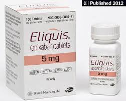 • take apixaban tablets twice every day with or without food. F D A Approves Eliquis From Bristol And Pfizer The New York Times
