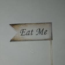 12 Eat Me Alice in Wonderland Party Picks