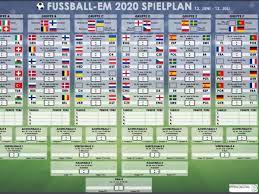Juli 2021 in 12 städten statt. Em 2020 Termine Im Uberblick Spielplan Gruppen Teilnehmer Tickets Fussball