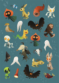 That S The Cutest Thing I Ve Ever Seen Original Cute Cryptids Stickers On Storenvy In 2020 Cute Art Mythical Creatures Creature Art