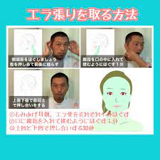 エラ張りを自分で無くす方法 マッサージとトレーニング エラ張り エラ 上唇