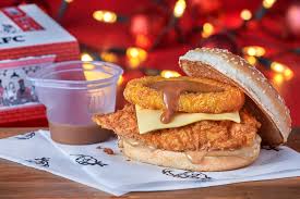 Purveyors of the world's best chicken. Kfc Uk S Gravy Burger Is Topped With A Hash Brown Gravy Boat Food Wine