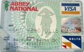 View important account information and related services. Bank Card Abbey National Abbey National United Kingdom Of Great Britain Northern Ireland Col Gb Vi 0174