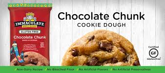 Mar 05, 2020 · instructions. Gluten Free Chocolate Chunk Cookie Dough Immaculate Baking Company Gluten Free Chocolate Chunk Cookie Dough