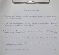 Ekonomi pengajian am bahasa melayu sejarah. Soalan Peperiksaan Percubaan Sejarah Stpm 2019 Penggal 1 Negeri Pahang